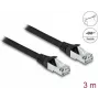 Cable de red DeLOCK RJ45 Cat.6A S/FTP 3 m negro