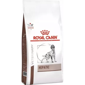 Comida seca para perros Royal Canin Hepatic 12 kg — perros adultos, apoyo hepático, proteína 16 %, grasa 16 %, sin gluten