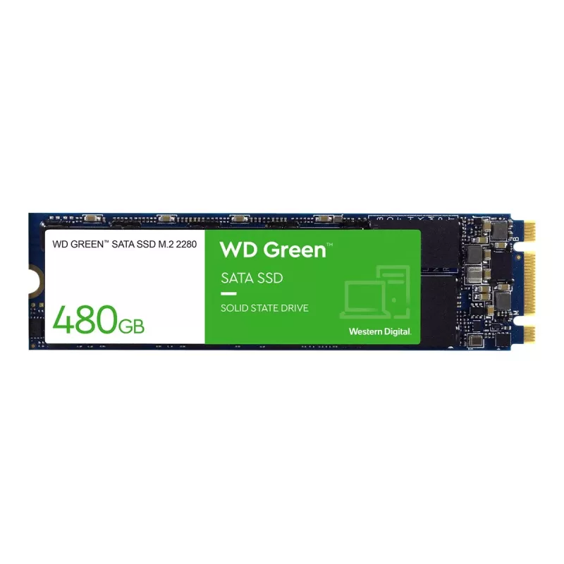 WD Green SSD 480 GB M.2 2280 SATA, WDS480G2G0B