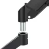 Soporte de monitor Maclean, pistón de gas, 17-32, 2-10kg, negro, MC-133