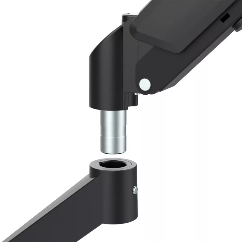 Soporte de monitor Maclean, pistón de gas, 17-32, 2-10kg, negro, MC-133