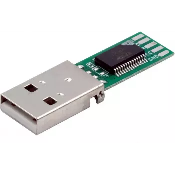 Placa convertidora USB a serie RS-232 Exsys EX-13101 con chipset FTDI, placa adaptadora USB a serie