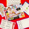 Set de aprendizaje Montessori de escritura con lápiz y 18 tableros