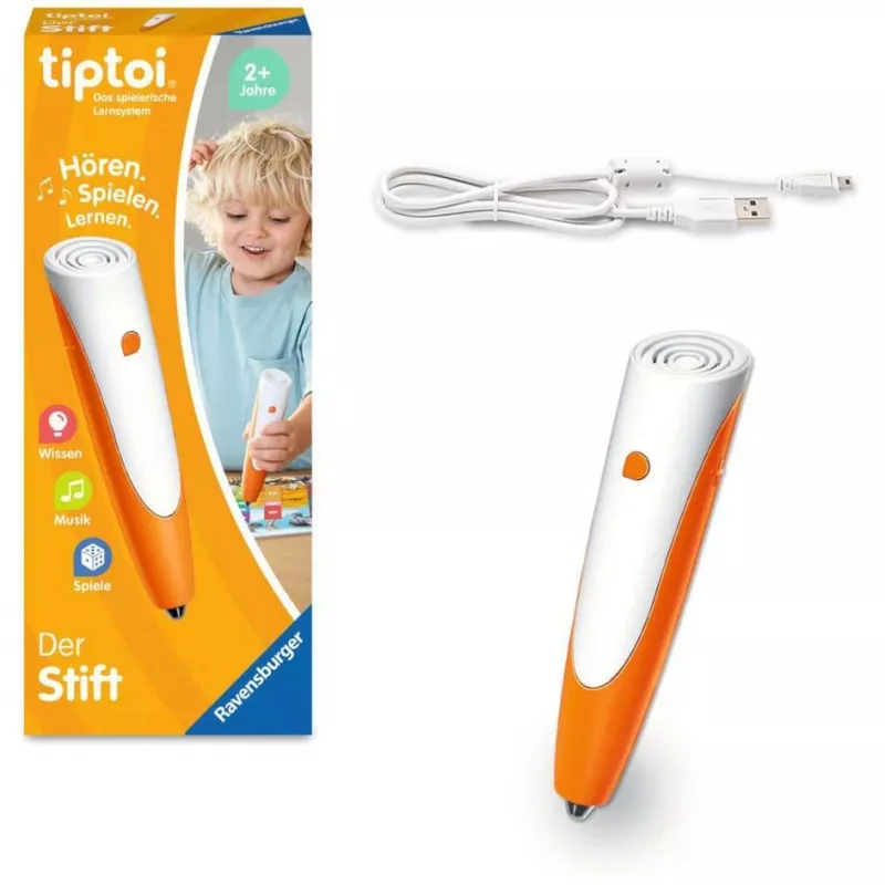 Lápiz educativo Ravensburger tiptoi 00110 naranja blanco para niños y niñas