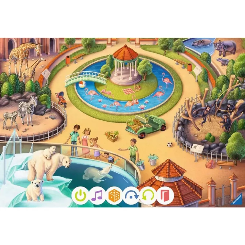 Puzle tiptoi para pequeños exploradores: Zoo