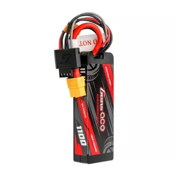 Batería Lipo Gens ace G-Tech 1100mAh 11.1V 3S1P 60C GRP-76 Hardcase con conector XT60
