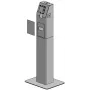 Kiosco de autoservicio de pie Ergonomic Solutions SPK400-02, altura ajustable, diseño robusto