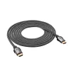 Akyga AK-HD-30S Cable HDMI 2.1, 48 Gbit/s, 8K 60 Hz / 4K 120 Hz, trenzado, 3 m, negro