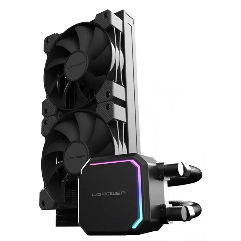 Refrigeración líquida todo en uno LC-Power LC-CC-240-B 12 cm Negra