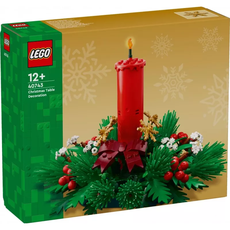 LEGO 40743 Decoración navideña de mesa