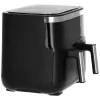 Freidora de aire Severin FR 2453 Double 3,25 L 2850 W negro plata