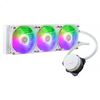 Kit de Refrigeración Líquida Cooler Master MasterLiquid 360L Core ARGB Blanco Ventilador 12 cm