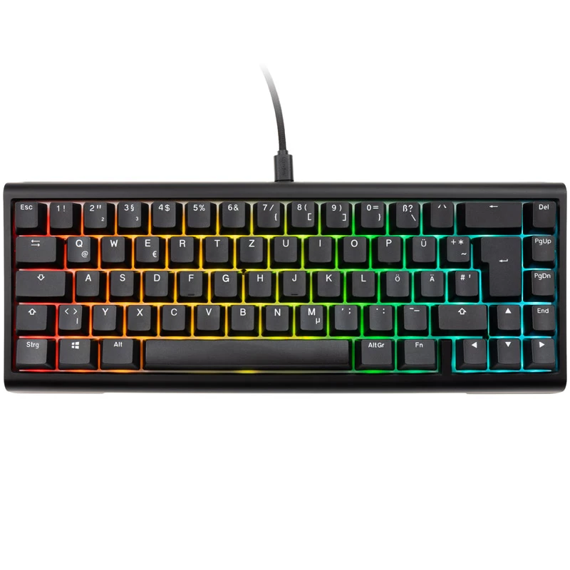 Teclado Ducky Tinker 65 Gaming USB QWERTY negro