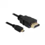 Cable HDMI DeLOCK 82661 1 m HDMI Type-A a Type-D negro