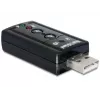 Tarjeta de audio DeLOCK 63926 7.1 canales USB
