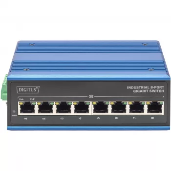 Switch no gestionado Digitus DN-651121 8 puertos Gigabit Ethernet PoE