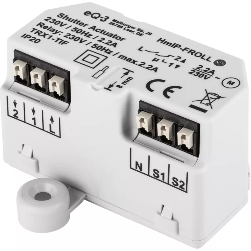 eQ-3 AG Homematic IP HmIP-FROLL - Actuador de persiana enrollable