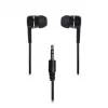 VAKOSS LT-437EX auriculares intrauditivos con cable, binaurales, cable de 1 m, negros
