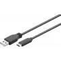 Wentronic 55466 Cable USB Negro