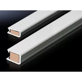 Tapa para rack Rittal SV 9350.010 — PVC, gris, profundidad 1000 mm, pack de 4