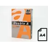 Papel de color Double A, 80g, A4, 500 hojas, azafrán