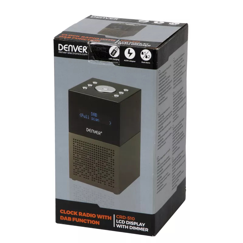 Radio reloj Denver CRD-510