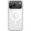 Nevox StyleShell SHOCKFlex - iPhone 17 Pro Max compatible con MagSafe, transparente