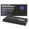 Qoltec 51798 Splitter HDMI activo 4 x HDMI 4K x 2K | 3.4Gb/s