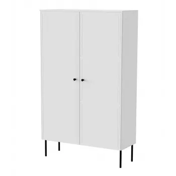 Vitrina Cama Meble PALAZZO BIS 1000×390×1660 mm blanco mate