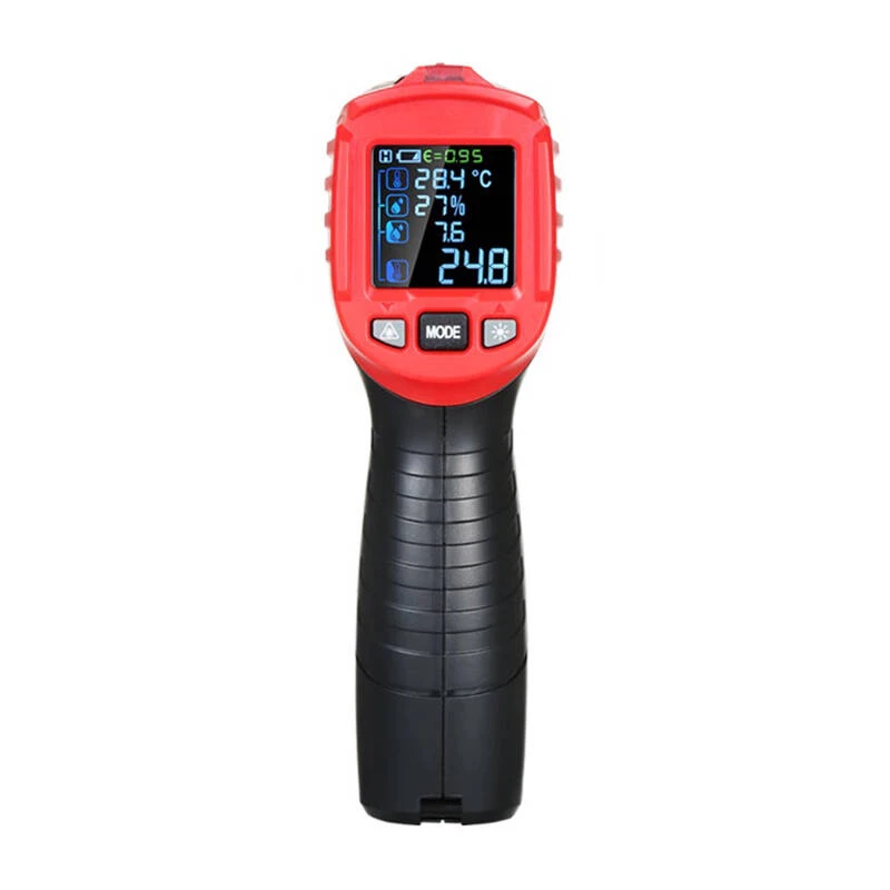 Pirómetro láser digital Habotest HT651D — termómetro infrarrojo sin contacto
