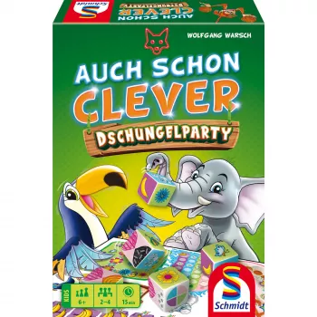 Auch schon clever - Dschungelparty, juego de mesa