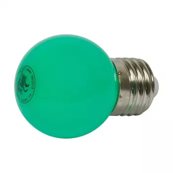Synergy 21 LED Retrofit E27 bombilla gota G45 verde 1 vatio para guirnalda