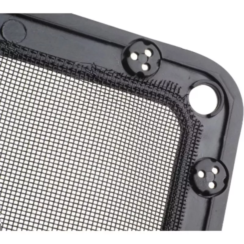 SilverStone FF141B filtro antipolvo de 140 mm con rejilla para ventilador, negro