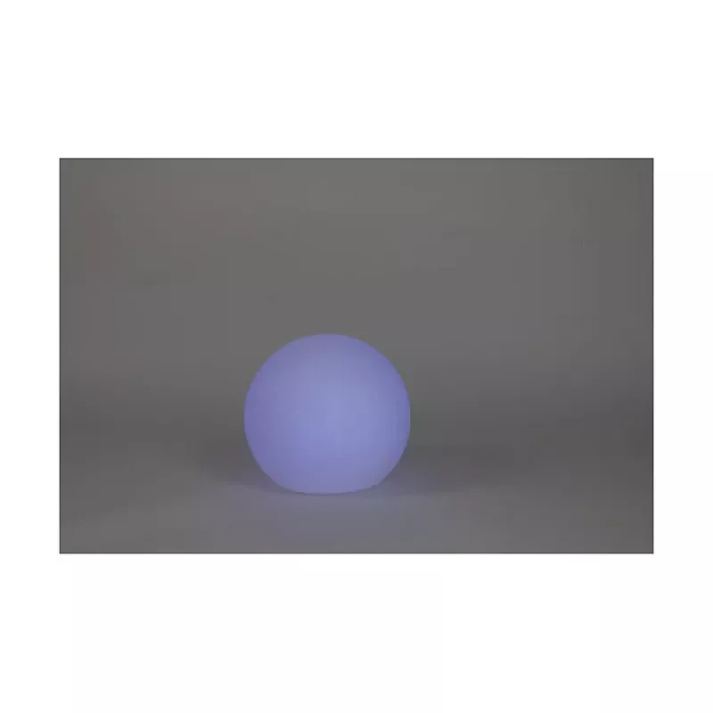 Lámpara de suelo para exterior Newgarden BULY E27 8W blanca polietileno