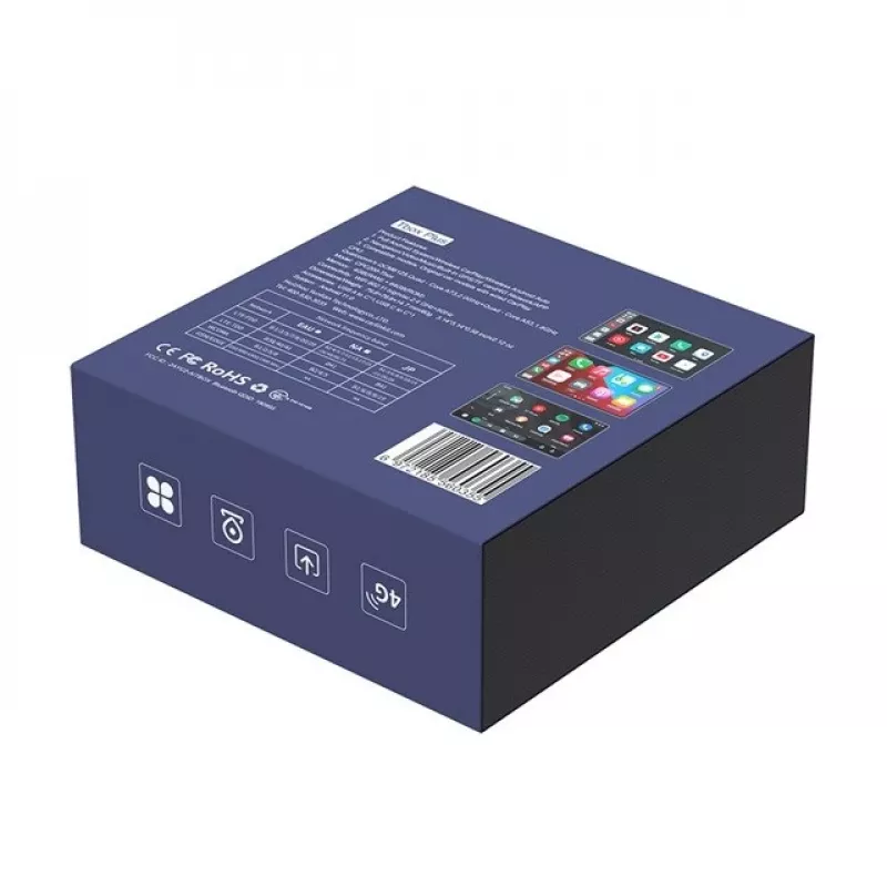 CARLINKIT Adaptador inalámbrico AI Box con Android 13 – 8 GB + 128 GB para autorradios originales con CarPlay, azul