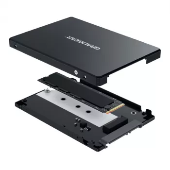 Kit de montaje GRAUGEAR G-CV-M2T25 negro aluminio