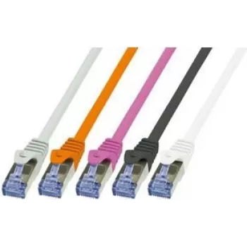 Cable de red LogiLink 1,5 m Cat7 RJ-45 S/FTP negro