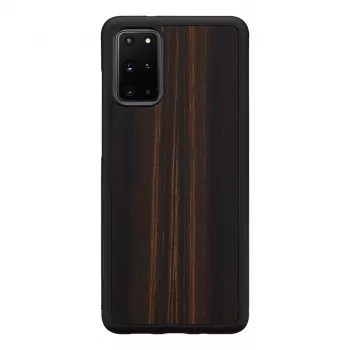 Funda protectora para Samsung Galaxy S20+ — Man and Wood — ébano negra