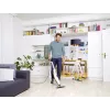 Mopa a vapor Kärcher SC 3 UPRIGHT — depósito de 0,5 L, 1600 W, 30 s de calentamiento, depósito extraíble, patín para alfombras
