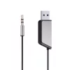 Savio TR-16 adaptador transmisor AUX con función manos libres, Bluetooth 5.3, Google Assistant/Siri