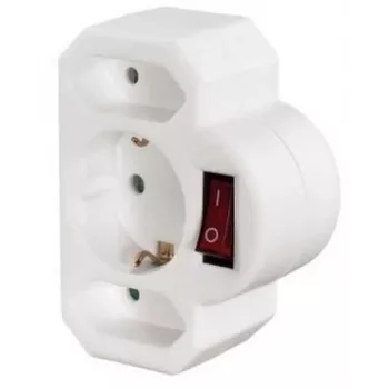 6 adaptadores de enchufe tipo F