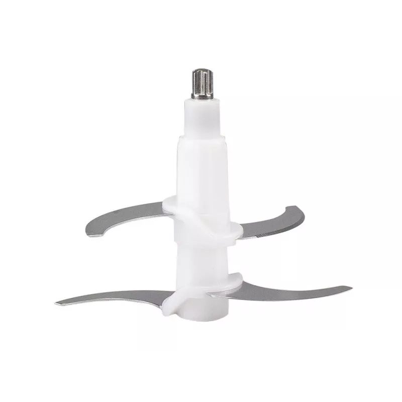 Beper P102ROB001 picadora de alimentos, recipiente de vidrio de 1,5 l, 500 W, 2 velocidades, 4 cuchillas de acero inoxidable, acero inoxidable / negro