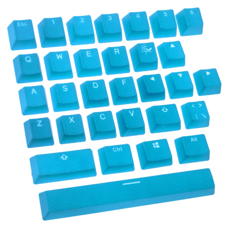 Ducky DKSA31-USRDBNNO1 set de teclas de goma azul