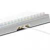 Teclado gaming mecánico GLORIOUS GMMK 3 Pro 65% Pre-Built ANSI US con switches Fox HE, plata