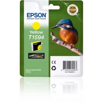 Cartucho EPSON T1594 1 x 17 ml Ultrachrome Hi-Gloss2 Amarillo