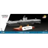 Modelo a escala de submarino Cobi Type VIIC 1:300, set 4857
