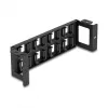 Patch panel DeLOCK 86517 negro metal plástico montaje en pared