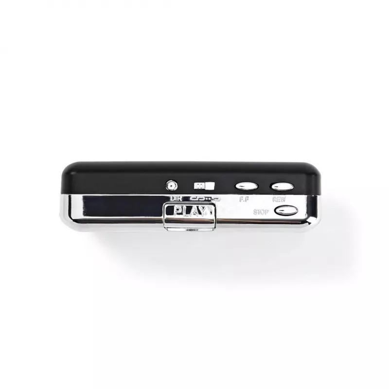 Nedis ACGRU100GY Convertidor de casete USB / 3,5 mm Alimentación USB/batería Gris