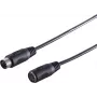 Alargador DIN de diodo ShiverPeaks 5 polos modelo 10105 – cable alargador DIN de 5 polos
