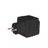 Enchufe inteligente Denver PLO-108 negro exterior IP44 con cable inalámbrico